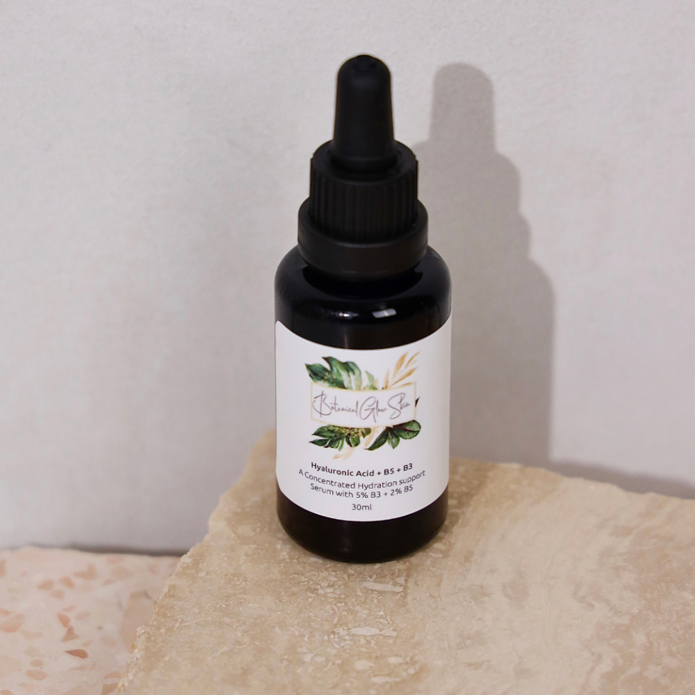 Hyaluronic + B5 + B3 serum - BotanicalBeautyBar